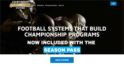 Desktop Screenshot of championshipsystems.com